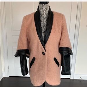 Bebe faux leather coat